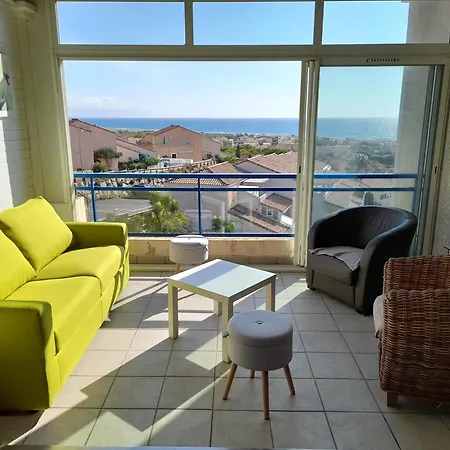 Duplex Pleine Vue Mer Piscine Parking Fibre Wifi Plage Et Centre Ville A Pied St Pierre La Mer Fleury  Exterior photo